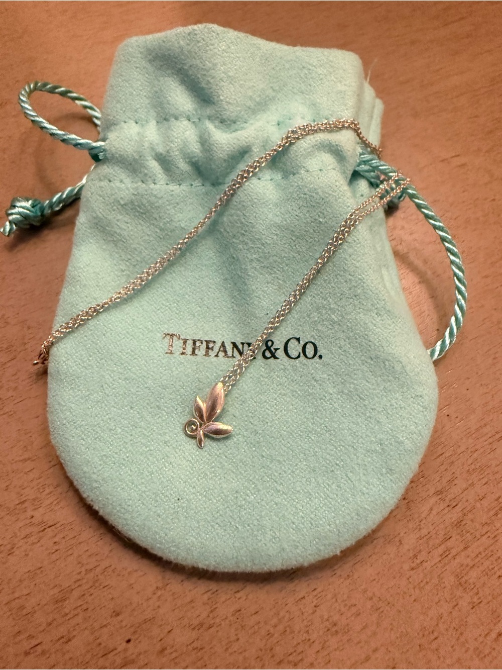 Tiffany & Co. Sterling Silver Paloma Picasso Olive Lead Pendant